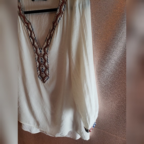 Zara Embroidered Tunic Small - Picture 2 of 8